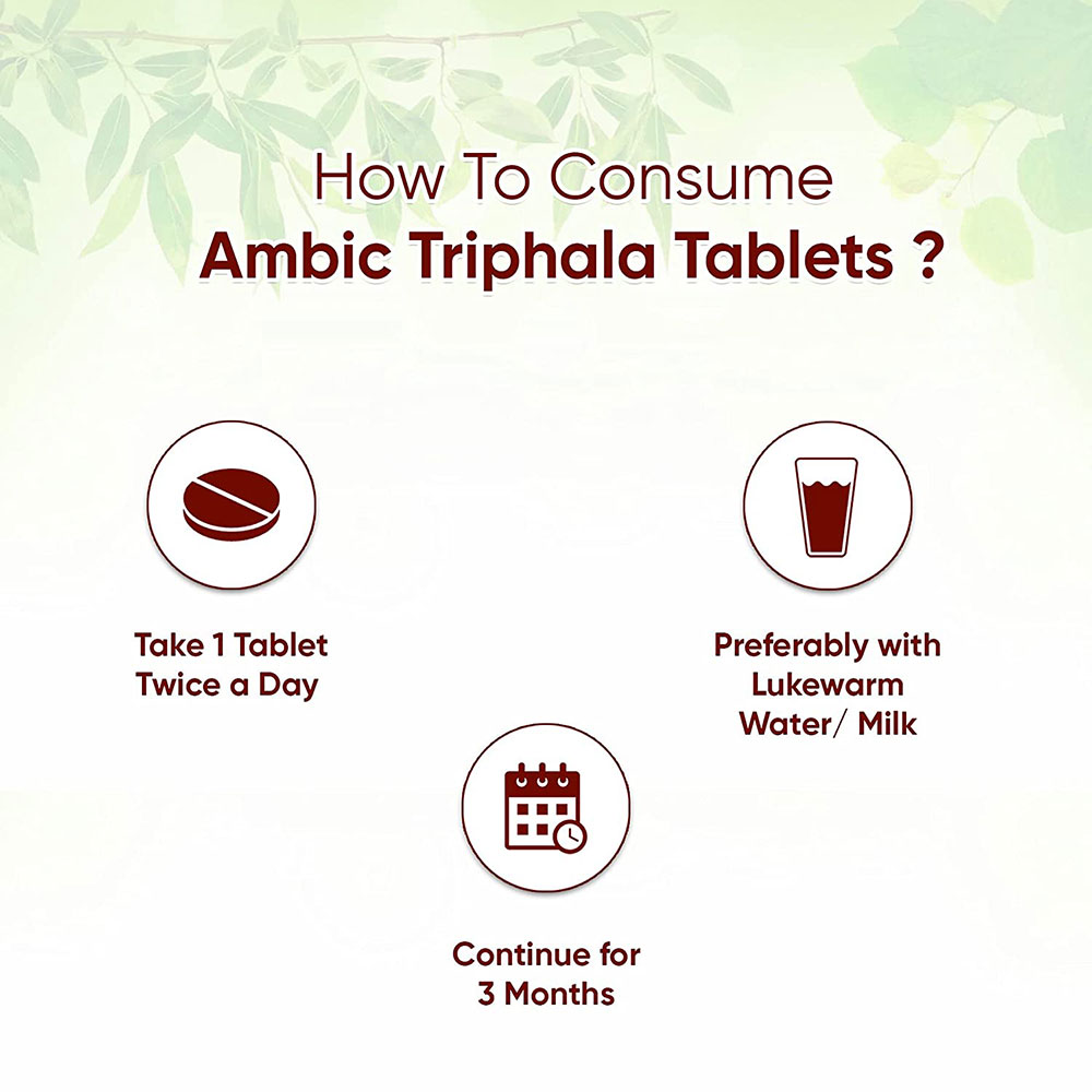 Consume Of Triphala Tablet