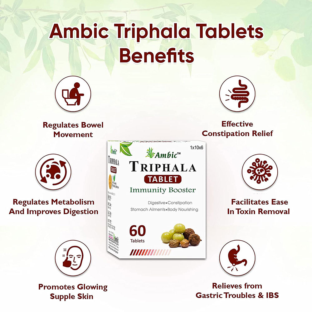 Ambic Triphala Tablet  Benefits