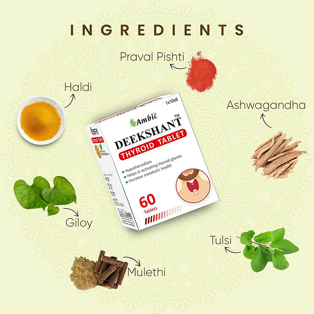 Deekshant Thyroid care Tablet ingredients