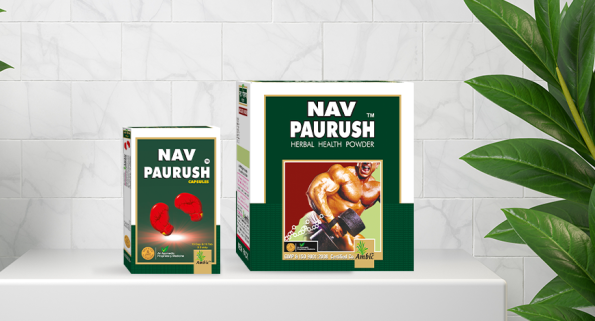 Nav Paurush Powder & Nav Paurush Capsule An ayurvedic solution for healthy weight and muscle gain