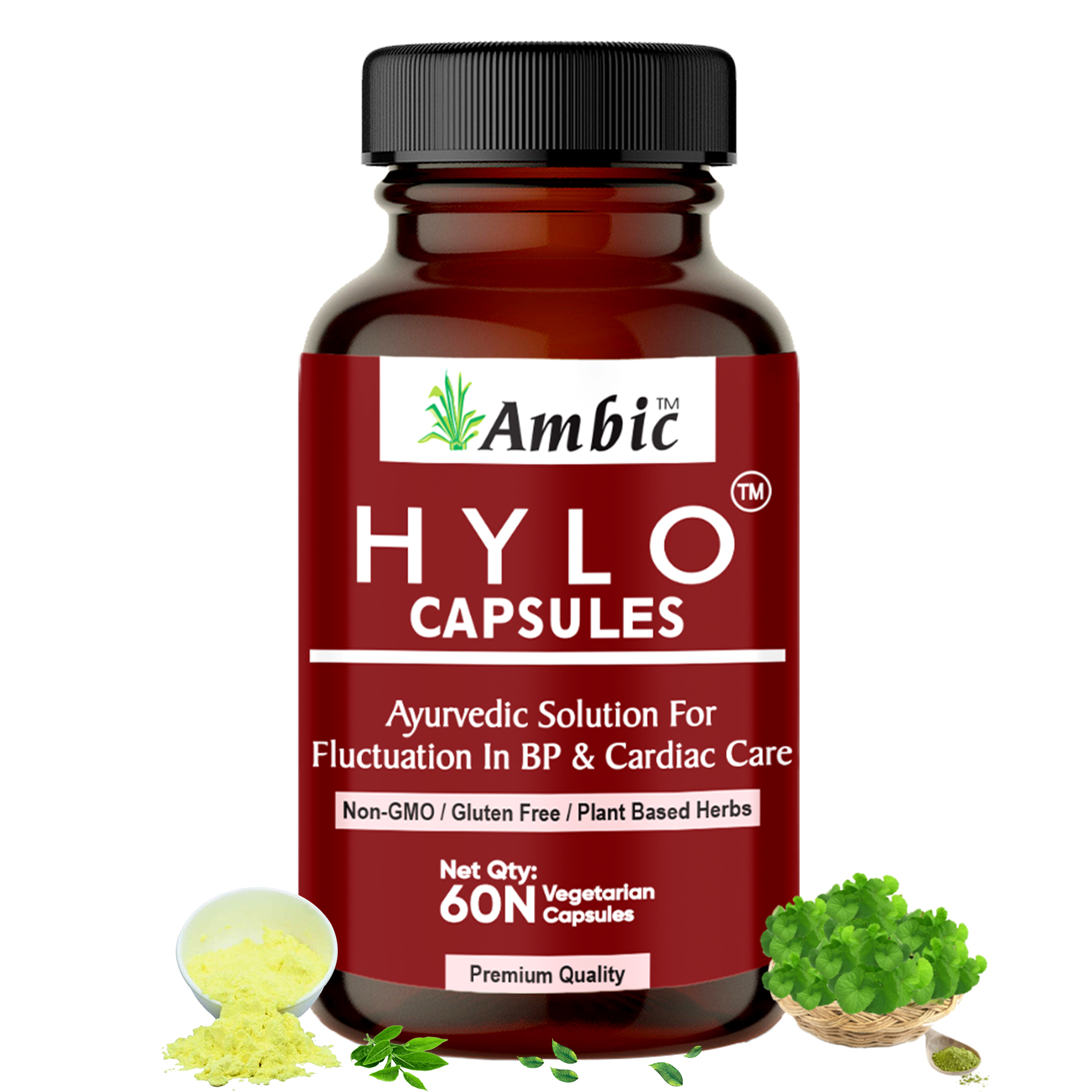 Hylo Capsules Ayurvedic solution for fluctuation in BP & cardiac care front